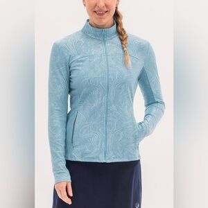 Foray Golf Women’s Textured‎ Full Zip Layer jacket sz XL